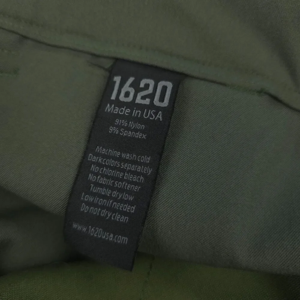 NEW 1620 USA The Shop Pant Hunter Green Twill Workwear DWR Military Army Indie